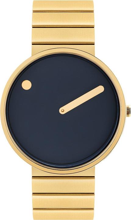 Immagine prodotto Picto 43318-2920 Midnight Blue Unisex 40mm 5ATM (Orologio da polso analogico, 40 mm)