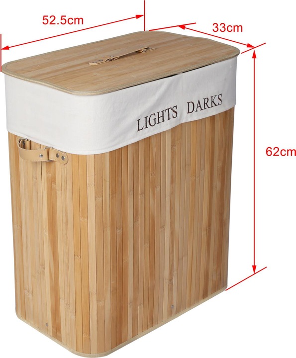 Actual product image Wiltec Laundry box (105 l)