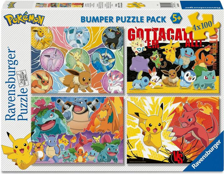 Produktbild Ravensburger Pokémon 4 in 1 (100 Teile)