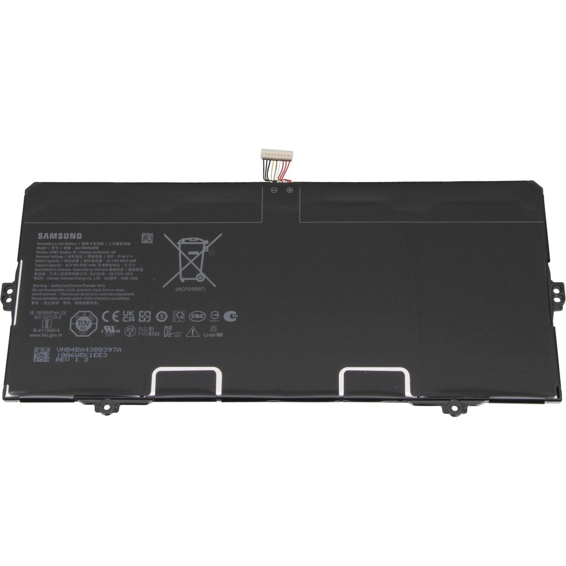Samsung BA96-08162A (4 Zellen, 4081 mAh), Notebook Akku