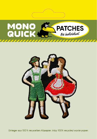 Image du produit Mono Quick Paar in Trachten (1 pcs, 4.60 x 3.90 cm)