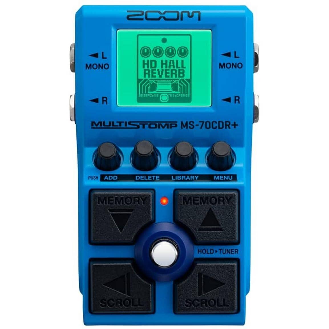 Zoom MS-70CDR+ (E-Gitarre), Effektpedal, Blau