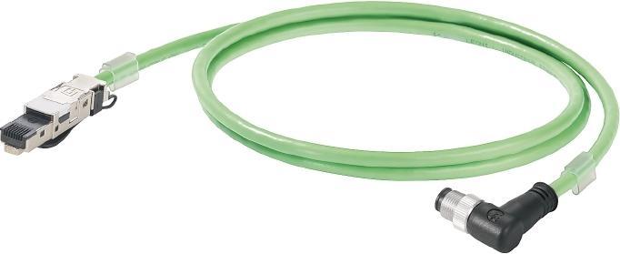 Produktbild Weidmüller Sensor-/Aktor-Datensteckverbin (SF/UTP, S/FTP, CAT5e, 2 m)