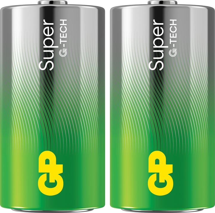 Actual product image GP Batteries Super (2 pcs., C, R14)