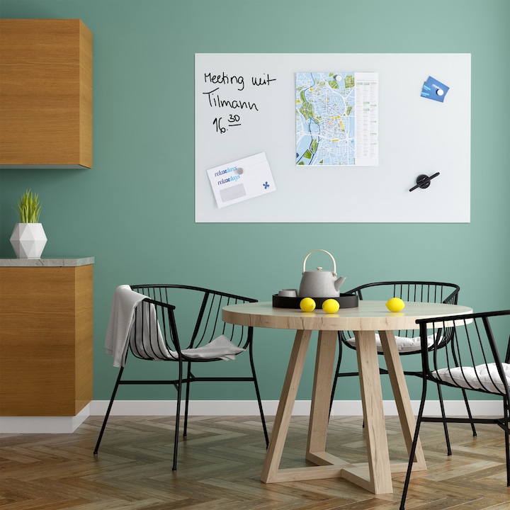 Produktbild Relaxdays Magnetboard (Magnettafel, 40 x 20 cm, 100 x 60 cm, 80 x 50 cm, 40 x 40 cm, 50 x 50 cm, 60 x 40 cm, 15 x 80 cm)