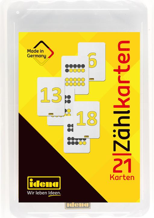 Produktbild Idena Zählkarten 0-20 21 Stück