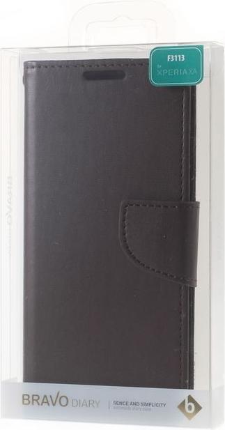 Actual product image Goospery Bravo Diary Series (Sony Xperia XA)