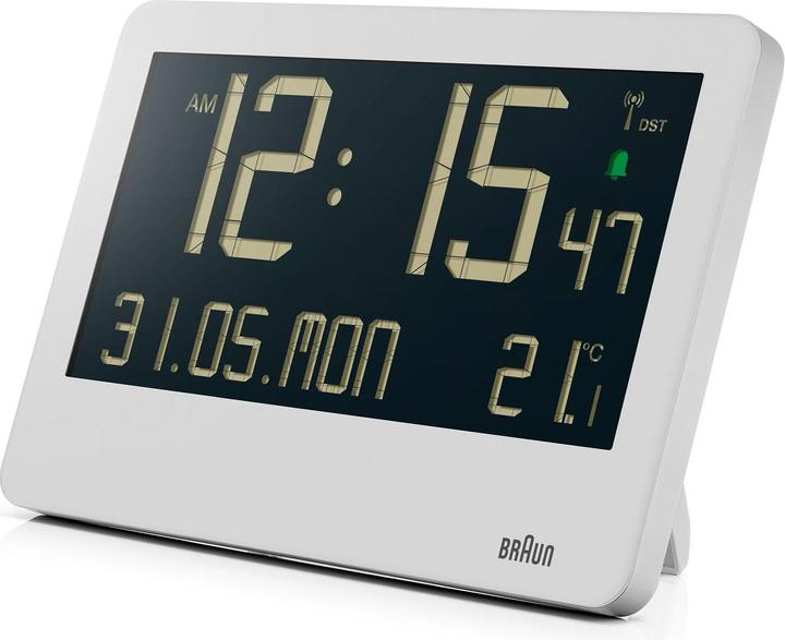 Actual product image Braun Wall Clock. Function White