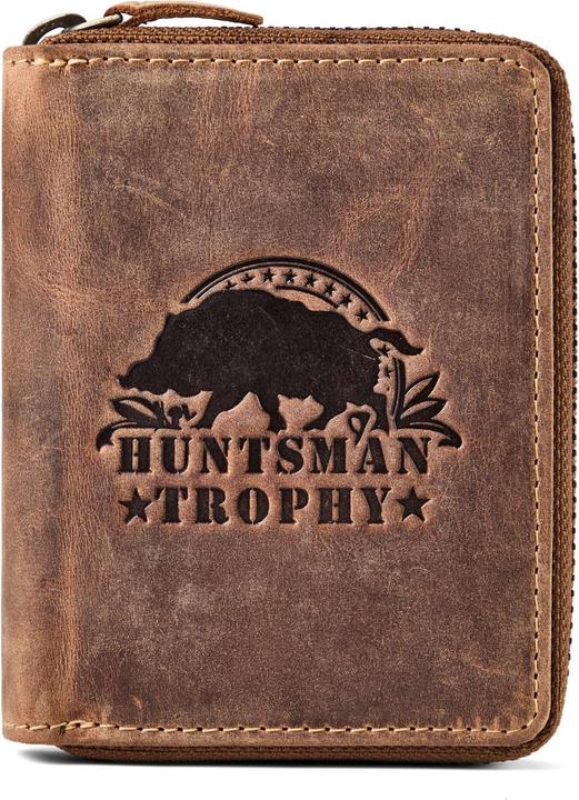 Produktbild Greenburry Huntsman Geldbörse RFID Schutz Leder 10 cm