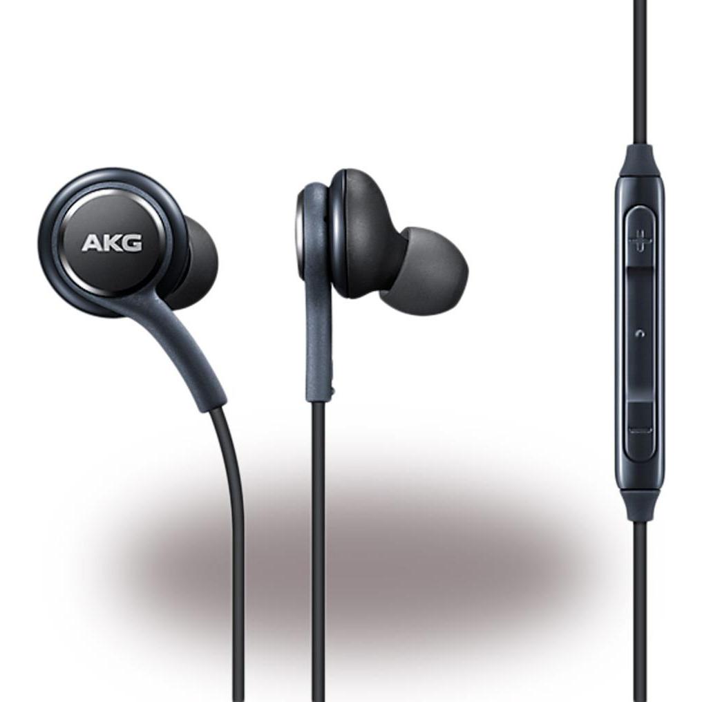 Samsung AKG Cuffia / cuffie intrauricolari - 3,5 mm - nero / grigio titanio (GH59-14744A), Cuffie