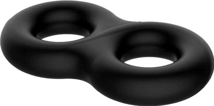 Image du produit Crazy Bull Double Anneau En Silicone Super Doux 2 (1.90 cm)