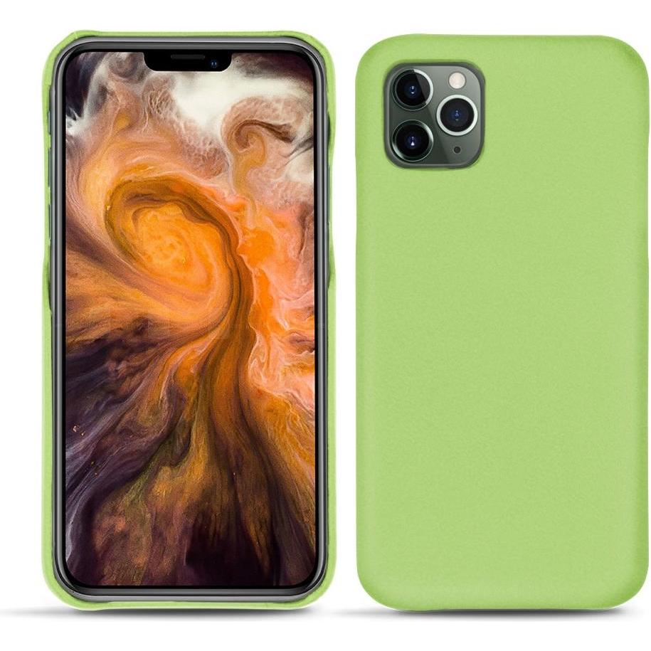 Noreve Lederschutzhülle (Apple iPhone 11 Pro Max), Smartphone Hülle, Grün