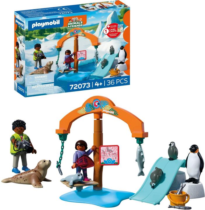 Produktbild Playmobil 72073 Zoo: Eis-Expedition (72073)