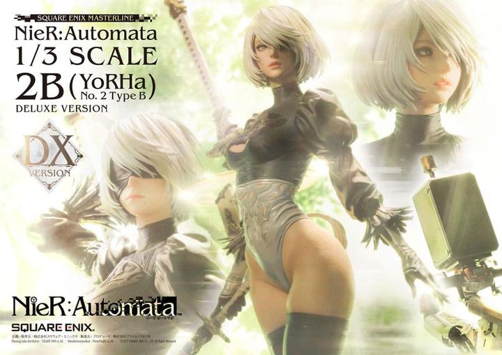 希少 NieR: Automata 2B Deluxe Version Square Enix NieR Automata 1/3 2B (YorHa No. 2 Type B) Deluxe Version