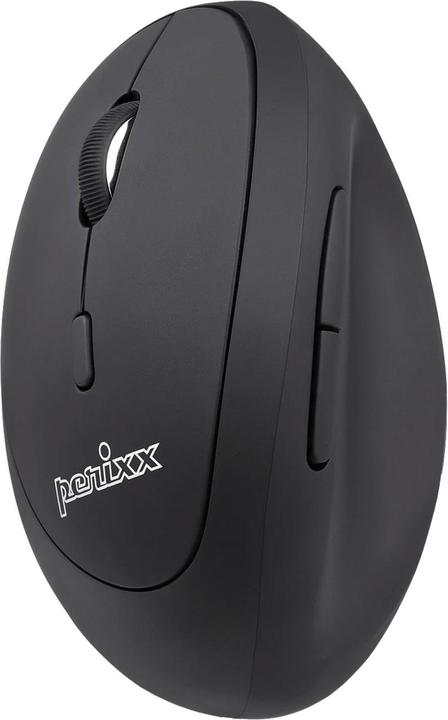 Actual product image Perixx PERIMICE-719L, Small ergonomic mouse for left-handers, cordless, black (Wireless)