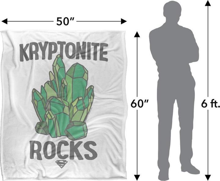 Image du produit Superman - Couverture KRYPTONITE ROCKS (152 x 127 cm)