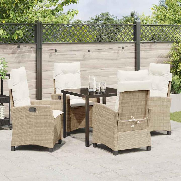 Produktbild vidaXL Garten Essgruppe (80 x 80 x 73 cm)