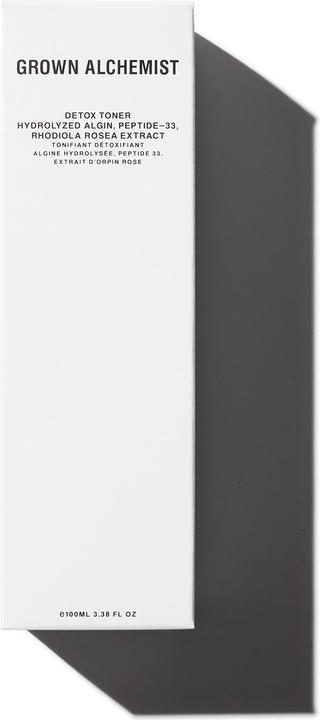 Produktbild Grown Alchemist Detox Toner: Hydrolized Algin, Peptide-33, Rhodiol Rosea Extract (Gesichtswasser, 100 ml)