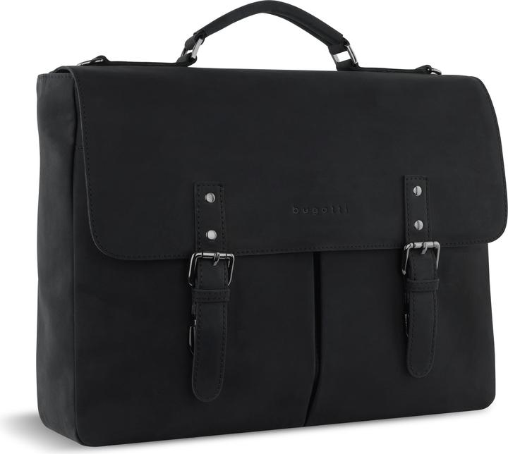Actual product image Bugatti Briefcase Luca Briefcase With Flap (17", Universal)