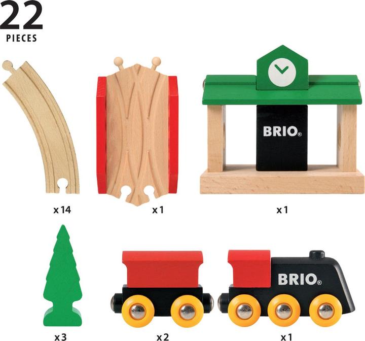 Actual product image Brio Classic Track Eight Set