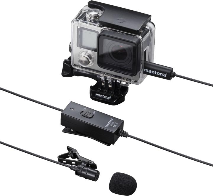 Actual product image mantona lavalier 21150 (Hero 4 Black, Hero 3+, Hero 3, hero 4 Silver)