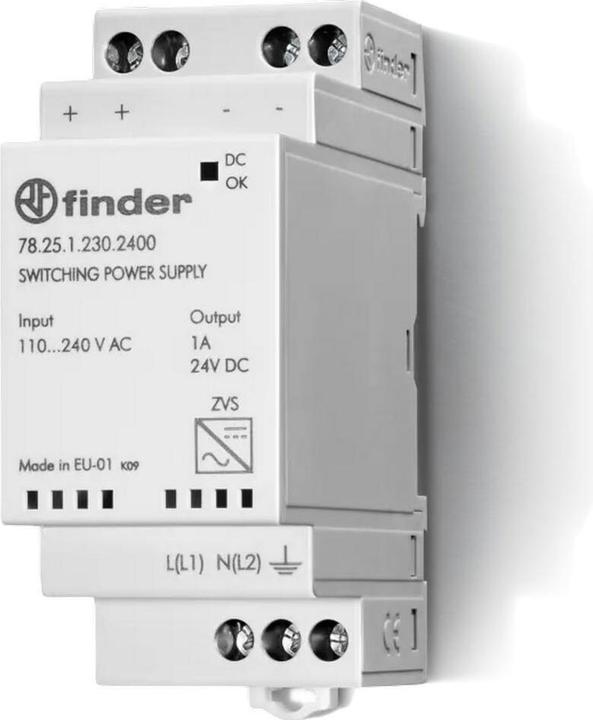 Immagine prodotto Finder Alimentatore DIN serie 78, 25 W, 24 V