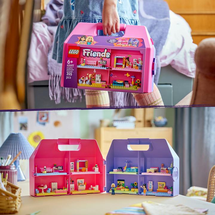 Produktbild LEGO Kreativer Puppenhauskoffer (42697, LEGO Friends)