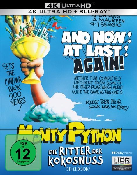 Image du produit Sony Monty Python - Die Ritter der Kokosnuss (Blu-ray, Blu-ray 4k, 20250828, Italien, Anglais, Allemand)
