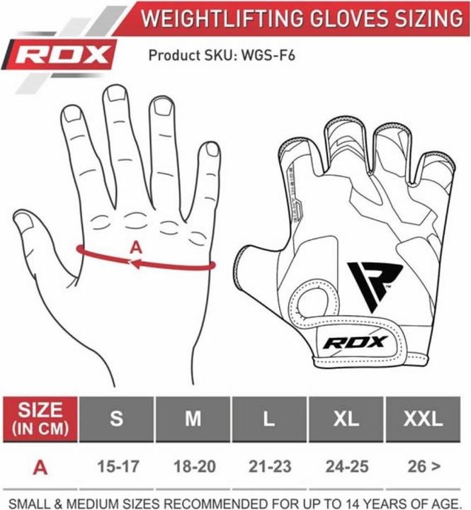 Produktbild Rdx F6 Training Handschuhe (XL)