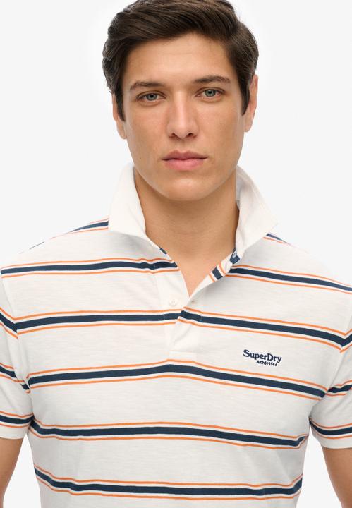 Immagine prodotto Superdry Leichtes Jersey-Polohemd mit Streifen (XL)