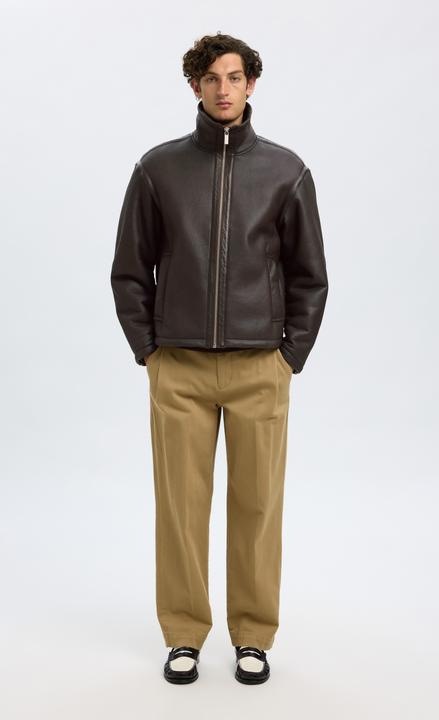 Produktbild Selected Homme Lammfell Lederjacke (S)