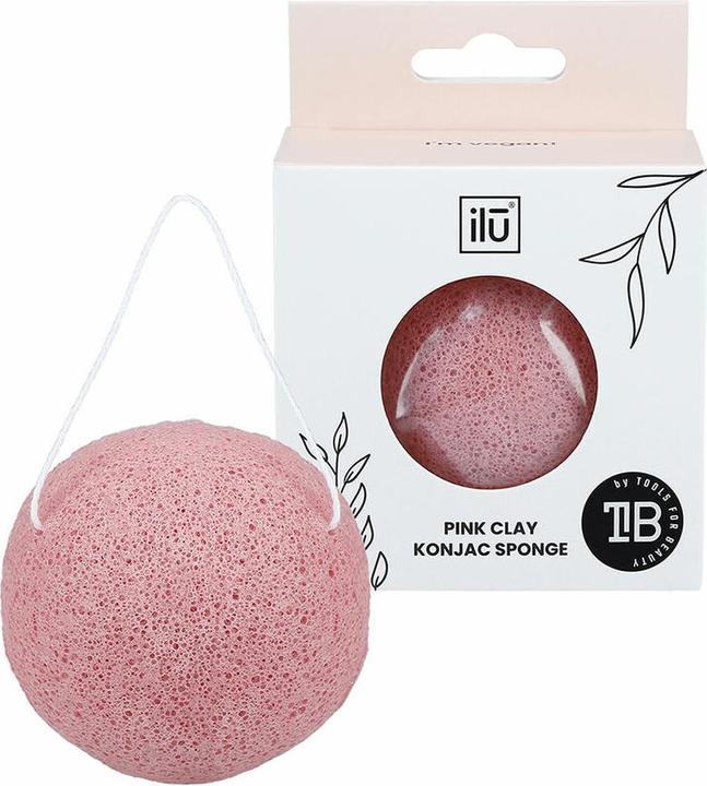 Produktbild Tools for Beauty Konjac Esponja Pink Clay 1 U