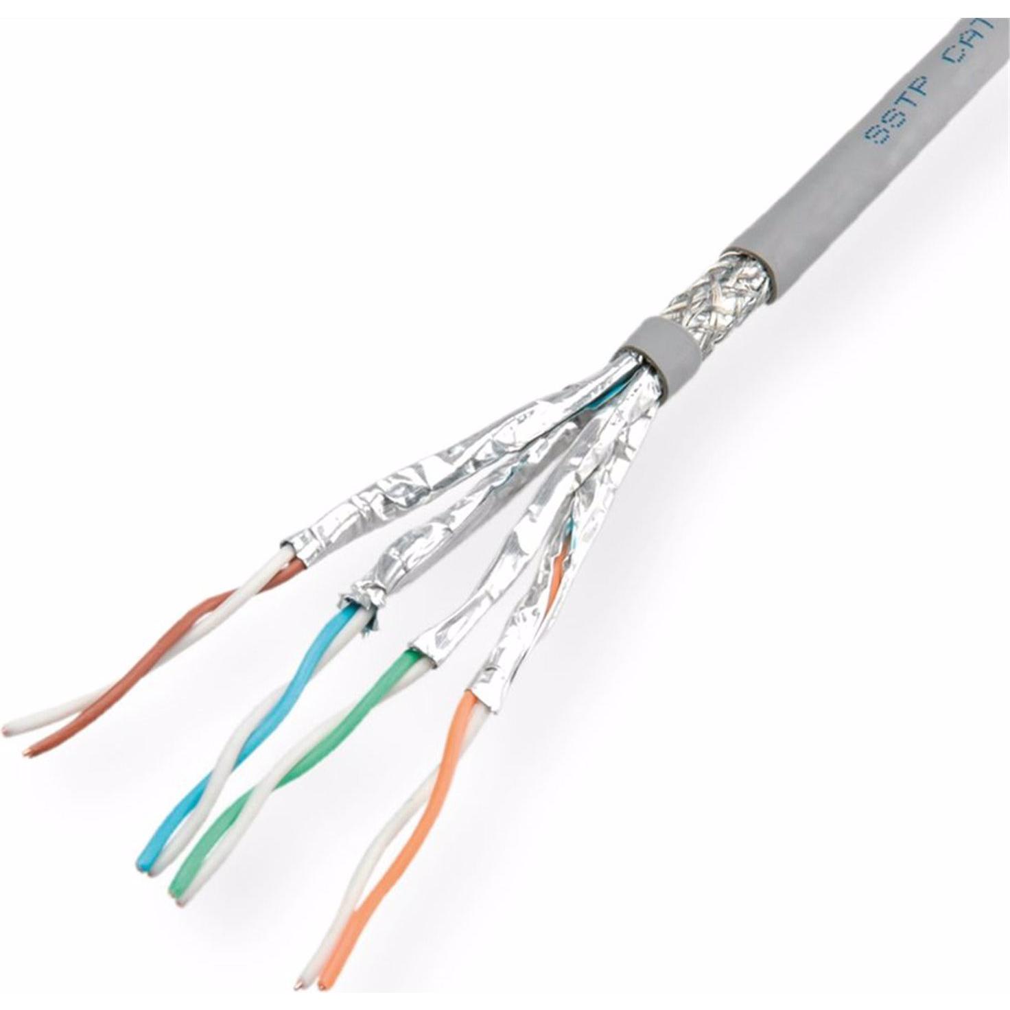 Roline Netzwerkkabel (S/FTP, CAT6a, 100 m), Netzwerkkabel
