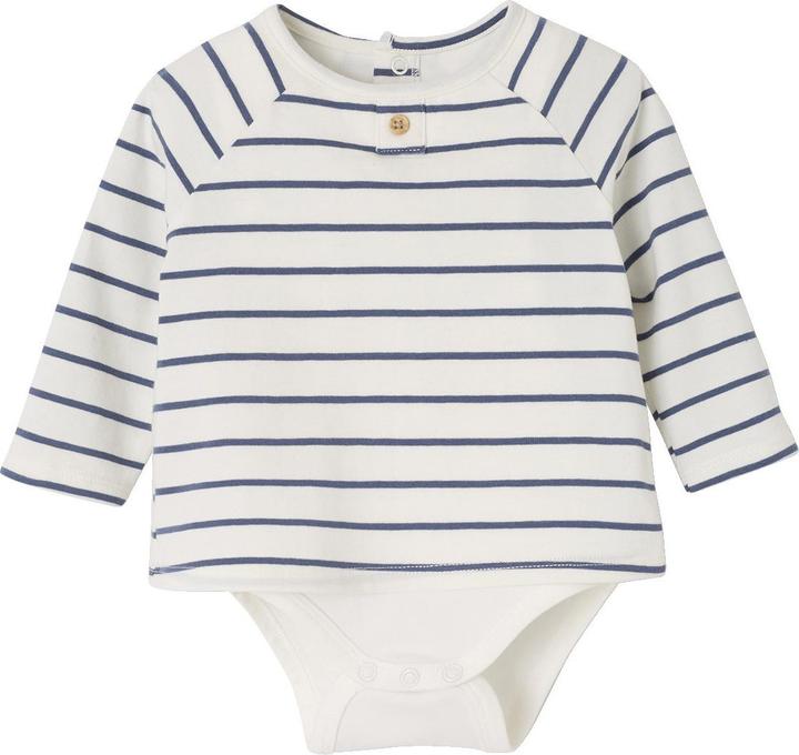 Produktbild Vertbaudet 2er-Pack Baby Shirtbodys mit Kragen (56)
