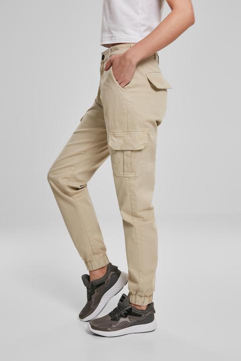 Actual product image Urban Classics Ladies High Waist Cargo Pants (26)