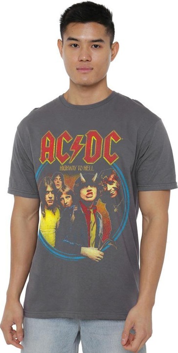Actual product image AC/DC Mens Highway To Hell T-Shirt (S)