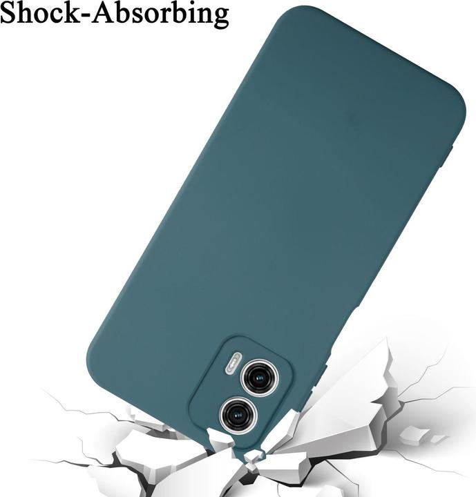 Actual product image Cadorabo Case for Motorola Moto G73 TPU in liquid protection silicone design (Motorola Moto G73)