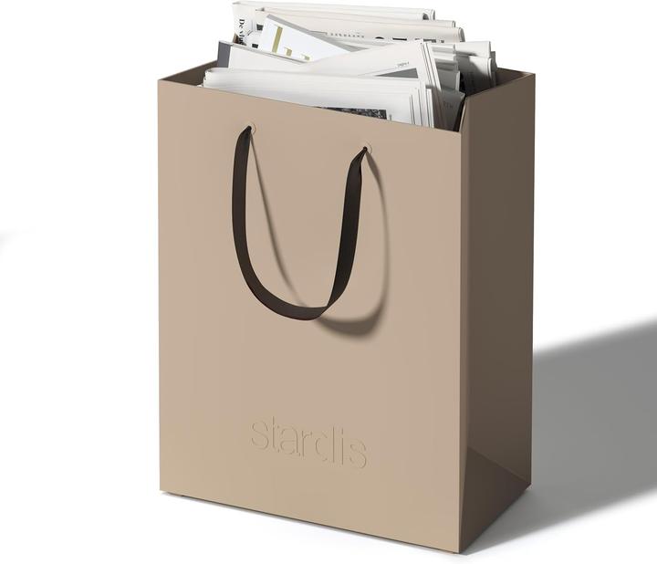 Produktbild Stardis Design Papierkorb mit Tragegriffen (19 l)