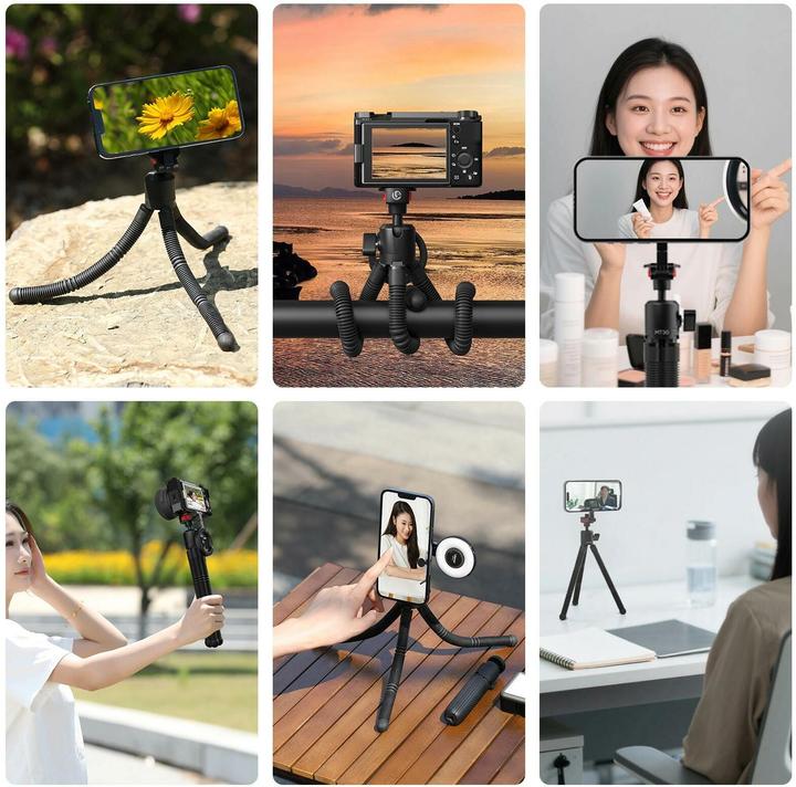 Produktbild Ulanzi MT30 Magnetic Flexible Tripod (Kunststoff, Metall)