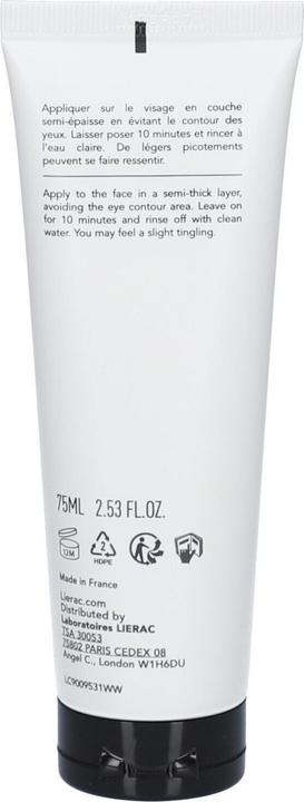 Lierac Pure Glycolic Acid Peeling Mask 75 Ml (75 ml)