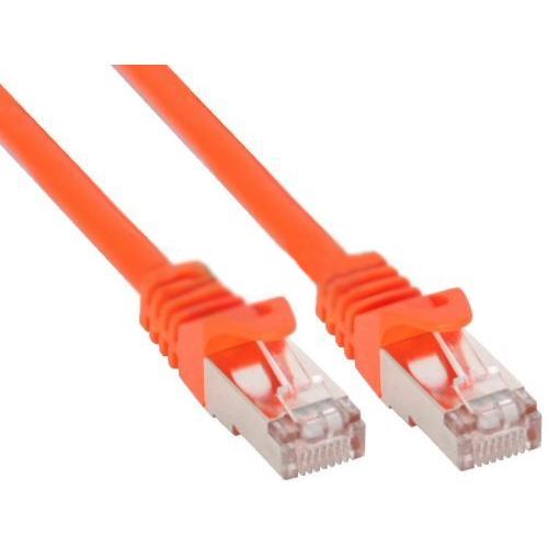InLine Patchkabel (SF/UTP, CAT5e, 0.25 m), Netzwerkkabel