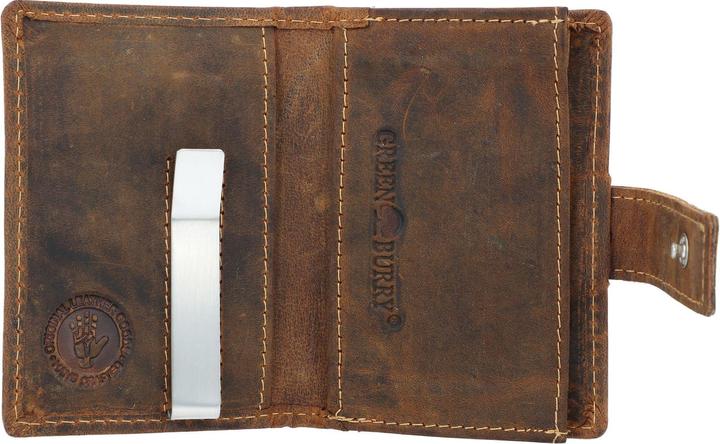 Produktbild Greenburry Vintage Visitenkartenetui RFID Leder 7 cm