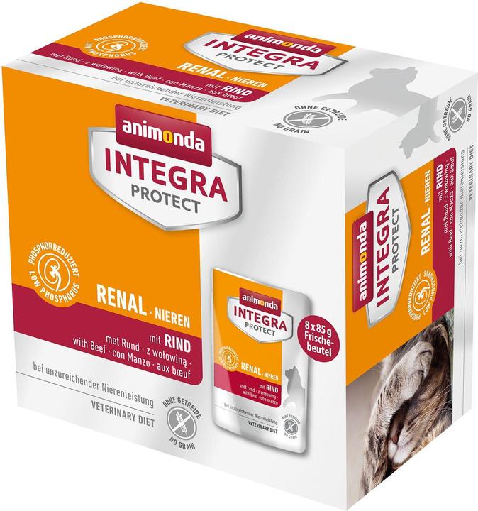 animonda INTEGRA PROTECT Renal Adult mit Rind 8 x 85 g (Adult, 8 Stk., 680 g)