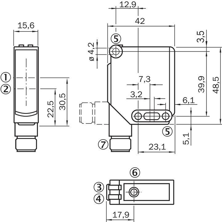 Produktbild Sick Reflexions-Lichttaster (1 m)