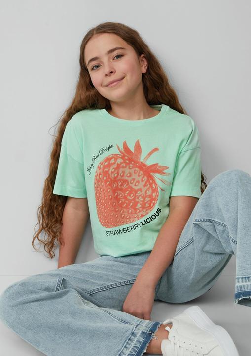 Produktbild S.Oliver T-Shirt Boxy T-Shirt mit Frontprint (170, 176)