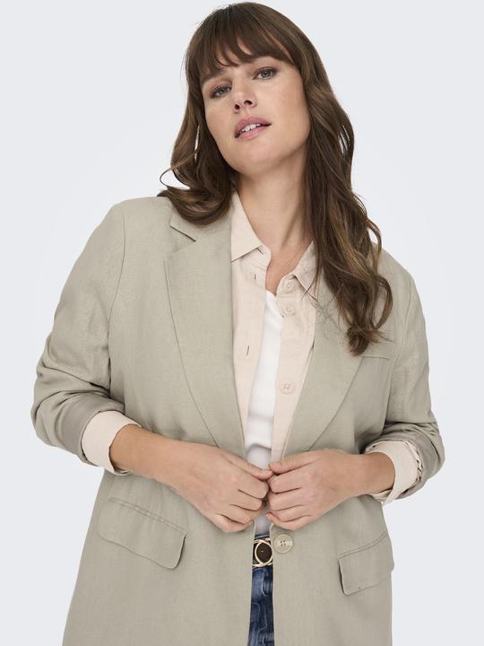 Produktbild Only Locker geschnitten Reverskragen Curve Blazer Klassischer Blazer (M)