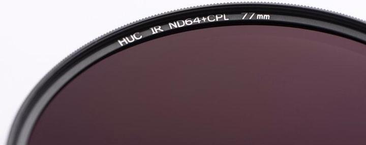 Actual product image Nisi Gray Filter Pro Nano IR ND64 + CPL 62mm (Neutral density filter)