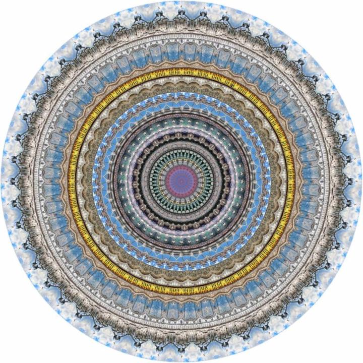 Actual product image Moooi Urban Mandala Carpet (350 cm)