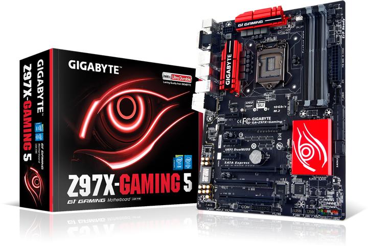 Produktbild Gigabyte GA-Z97X-Gaming 5 (LGA 1150, Intel Z97, ATX)