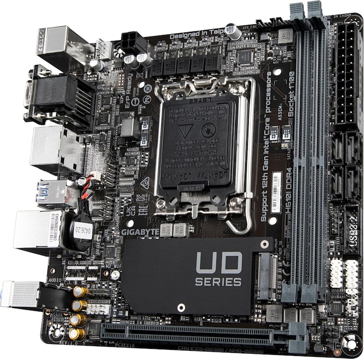 Gigabyte H610I DDR4 (LGA 1700, Intel H610 Express, Mini-ITX)